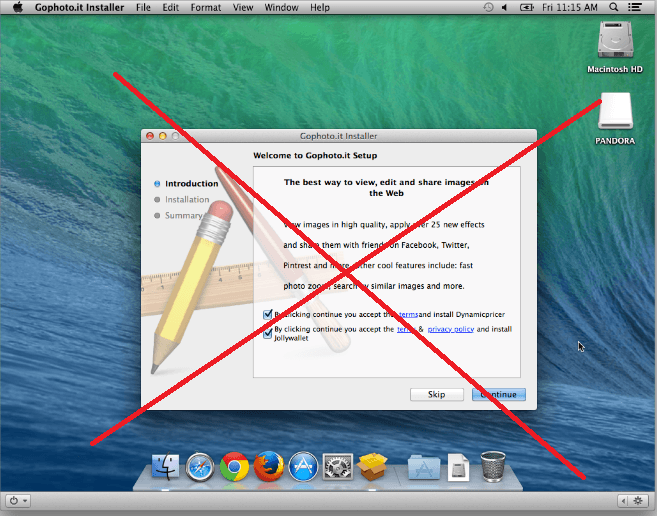 mac adware cleaner pop up ads